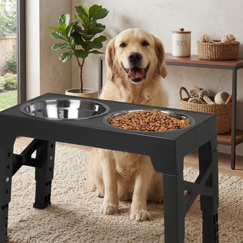 Royal Canin Food Medium - Support réglable pour gamelle de chien