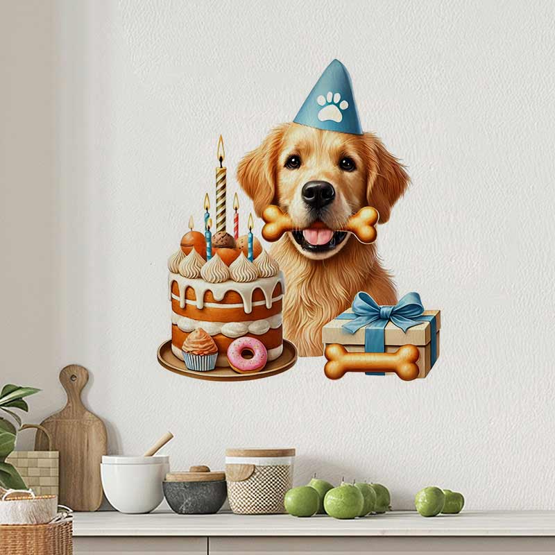 Autocollant Mural joyeux anniv - Pvc Panel Background avis et prix