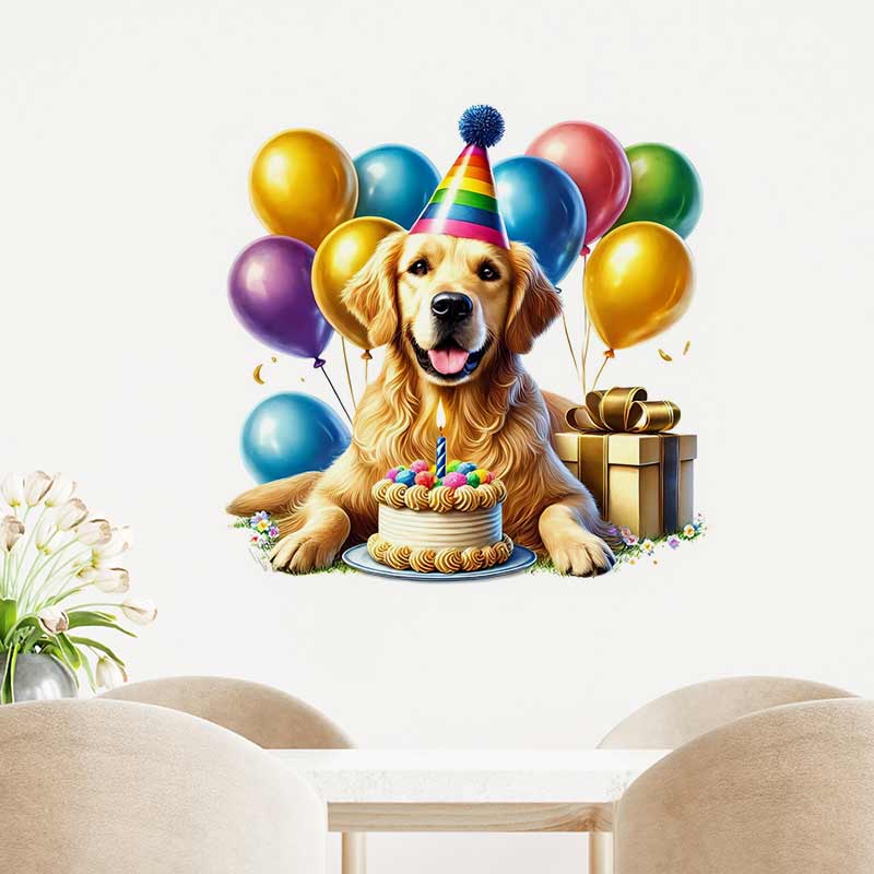 Autocollant Mural joyeux anniv - Pvc Panel Background avis et prix