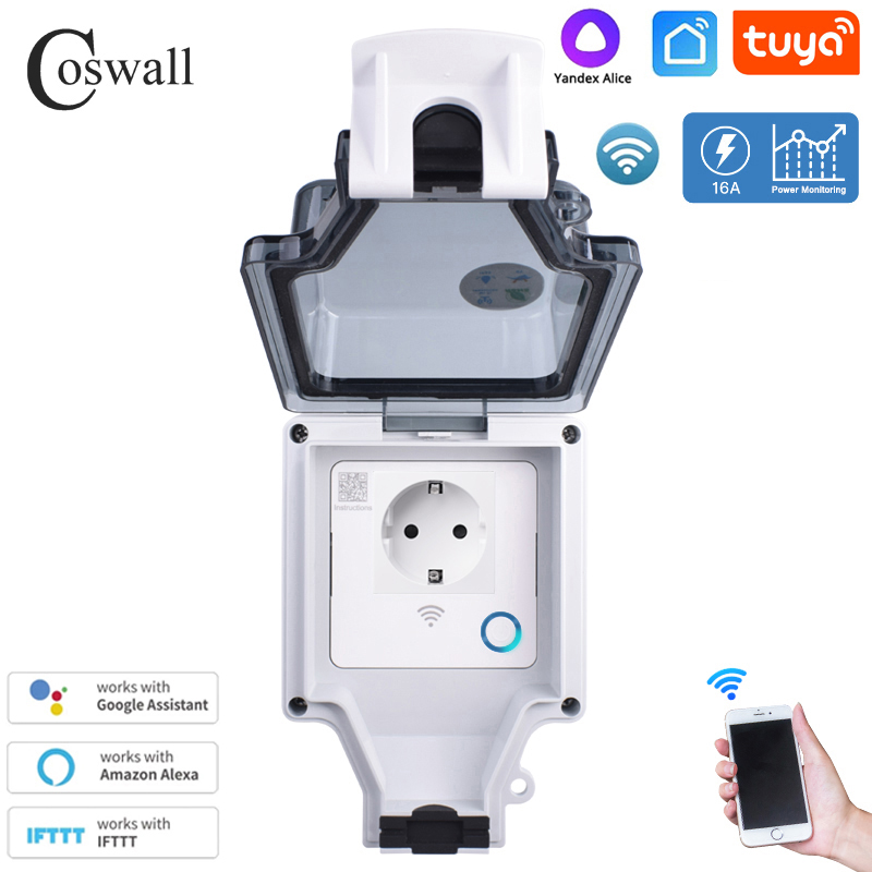 Coswall Tuya Wifi Yandex Alice - Timer Dual Outlet avis et prix